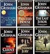 6 Book Set By John Grisham; the King of Torts; a Painted House; the Last Juror; the Client; the Runaway Jury; the Broker