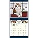 Lang American Cat 2016 Mini Wall Calendar by Lowell Herrero, January 2016 to December 2016, 7 x 14 Inches (1079235)