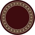 Kabul Rug - Garnet (7'7" Round)