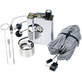 Wall Mic Listening Device SEC-F555EX - wall contact microphone is a multi functional surface microphone. Comes with a wall surface microphone, 1meter long hard wired microphone, 25meter long hard wired microphone, and 2 needle microphones also. Professional Listening Device