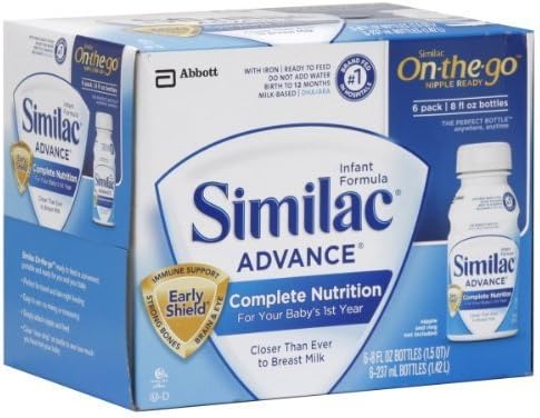 Similac Advance Ready-to-Feed / 8 oz. bottle / 6-pack by ROSS NUTRITIONAL