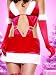 Sexy Adult Womens Xmas Christmas Costume Accessory Santa’s Faux
