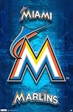 (22x34) Miami Marlins 2012 Logo Sports Poster Print
