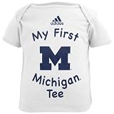 adidas Michigan Wolverines Infant White My First Tee T-shirt