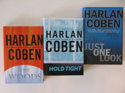 Harlan Coben 3 Book Set (Just One Look, The Woods, Hold Tight)