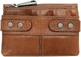 Fossil Leather Wallet - Fifty-Four Fossil Amanda Multifunction (Color: Cognac)
