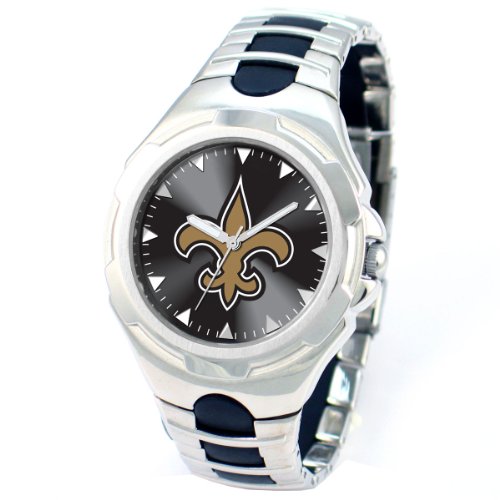 NFL Men's NFL-VIC-NO Victory Series New Orleans Saints Watch