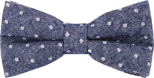 DHA 1 - Ombre - Dotted Men's Bow Tie-Blue-One Size