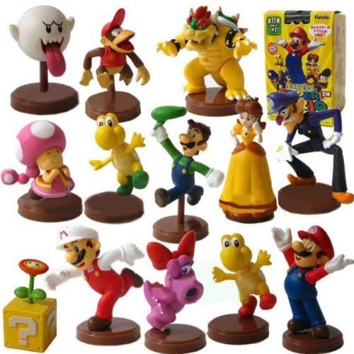 Nintendo Super Mario Bros Mini Figure Blind Packaging Single Box