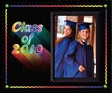 Graduation Class of 2010 Rainbow - Picture Frame Gift