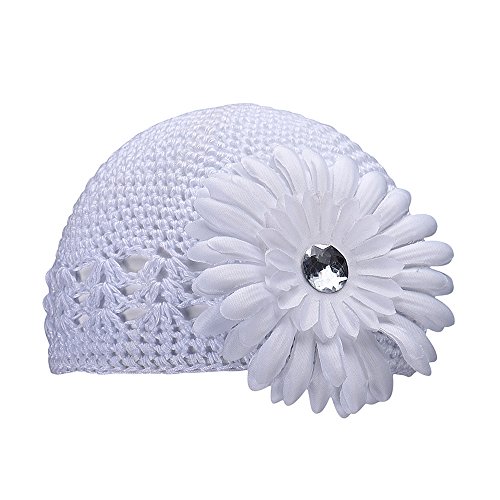FEITONG(TM) Lovely Cute Baby girl's Flower Hats Baby Hats hat winter autumn
