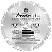 Freud TK906 Avanti 10-Inch 50 Tooth ATB Thin Kerf Combination Saw Blade