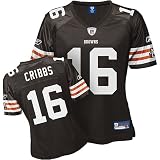 Reebok Cleveland Browns Joshua Cribbs Replica Team Color Jersey