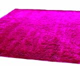 Rugs With Flair Teppich Splendour Shadow, 75 x 150 cm, leuchtend pink
