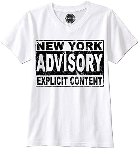 PHUNKZ T-SHIRT NEW YORK ADVISORY EXPLICIT CONTENT SUPREME SWAG DOPE LAST KINGS, M