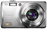 Fujifilm Finepix F70EXR 10MP Super CCD Digital Camera with 10x Optical Dual Image Stabilized Zoom and 2.7 inch LCD (Silver)