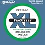 D'Addario EPS220-5 5-String ProSteels Bass Guitar Strings, Super Light, 40-125, Long Scale