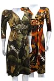 Belinda Women's V-neck Metal Accented Dress
