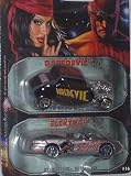  : Maisto Ultimate Marvel Double Pack Elektra Sebring and Daredevil Hot Rod 1:64 Scale Diecast Car