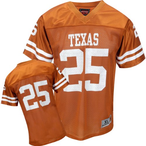 Genuine Stuff Texas Longhorns Replica Football Jersey Extra Large