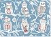 Santa Owls Deluxed Boxed Holiday Cards (Christmas Cards, Holiday Cards, Greeting Cards)
