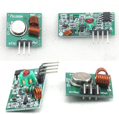 1pcs 433Mhz RF transmitter and receiver kit for Arduino project