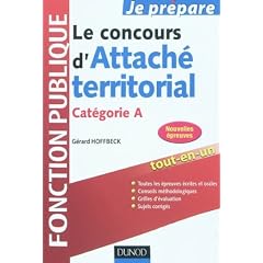 Le concours d'attach� territorial