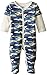 Calvin Klein Baby-Boys Newborn Camo Print Pajamaer
