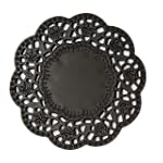 Jansen + Co, Coaster Cakelace set of 4 - black
