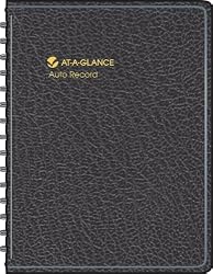 Auto Record Book, 3 3/4" x 6 1/8", Black, AAG8013505