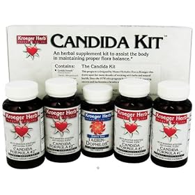 Kroeger Herb Co, Candida Kit, 3 Piece Kit