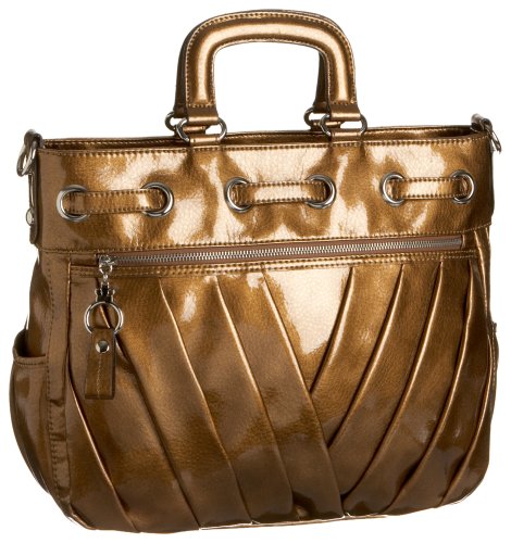 KATHY Van Zeeland Pretty Pleats Handheld Tote