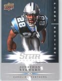 Jonathan Stewart RC (RC - Rookie Card) Carolina Panthers / 2008 Upper Deck First Edition Football Card # 215 / NFL Football Trading Card in Screwdown!