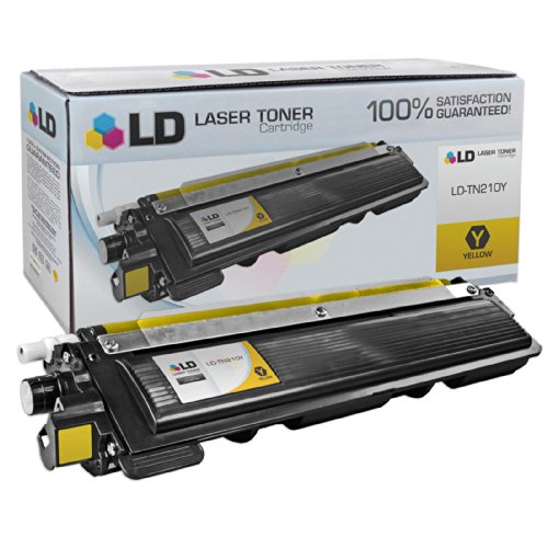LD Products Compatible Toner Cartridge Replacement for Brother TN210 (Black, Cyan, Magenta, Yellow, 4-Pack) with DCP-9010CN HL Printers HL-3040CN HL-3070CW HL-3045CN HL-3
