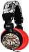 iHip MVF10264RT Marvel Retro Extreme DJ Headphone, Red/Black