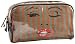 Betsey Johnson Eye Spye Large Cosmetic Bag,Aqua,one size