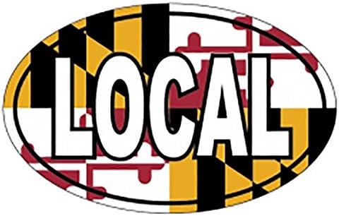 Maryland Flag Local Sticker