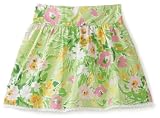 Hartstrings Girls 2-6X Printed Crochet Trimmed Skort