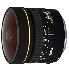 Sigma 8 mm F3,5 EX DG Zirkular Fisheye-Objektiv (Gelatinefilter) f�r Canon Objektivbajonett