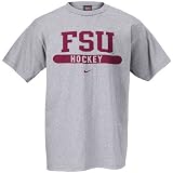 Nike Florida State Seminoles (FSU) Ash Hockey T-shirt