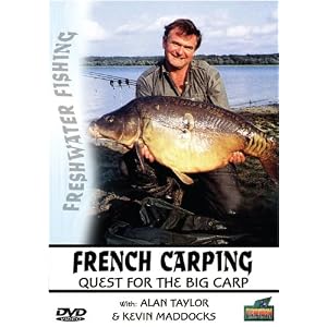 French Carping Fresh Water Fishing, Quest for the Big Carp (DVD) (REGION FREE)