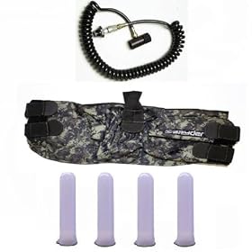 Paintball 4+1 Deluxe Spyder CAMO Harness, Pods, Remote - CAMO4