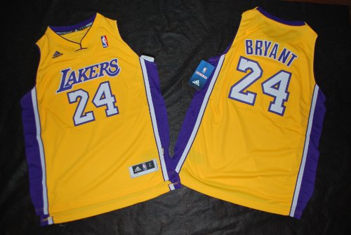 Kobe Bryant Los Angeles Lakers GOLDEN NBA YOUTH Swingman Jersey (Large 14/16)