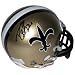 Drew Brees Autographed/Hand Signed New Orleans Saints Mini Helmet - Brees Holo