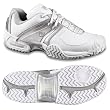 Women's Wilson Trance All Court Tennis Shoe - White/Silver