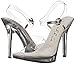 Ellie Shoes Women's 502 Brook Clear Dress Sandal