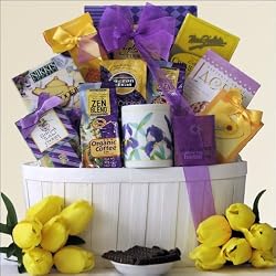 Zen Blend: Gourmet Coffee & Tea Gift Basket
