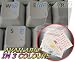 PUNJABI KEYBOARD STICKERS WITH BLUE LETTERING ON TRANSPARENT BACKGROUND