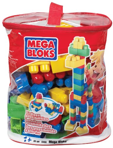 MEGA Bloks Building Imagination Bag Classic 80 pcs