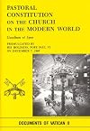 Pastoral Constitution on the Church in the Modern World: Gaudium et Spes